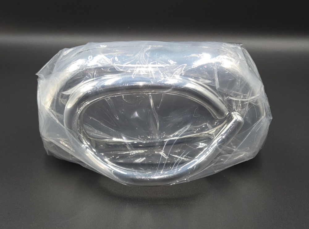Silver Acrylic Evening Clutch Purse for Women – Elegant Formal Handbag – New